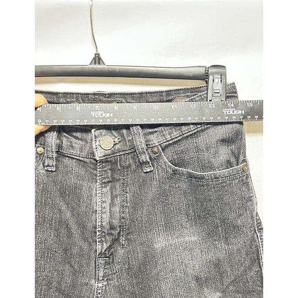 34 & Hertitage Mens Charisma Comfort Rise Classic 32x32‎ Black Denim Jeans - Picture 4 of 12